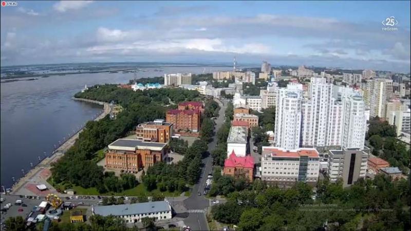 Уровень реки Амур у Хабаровска достиг отметки 